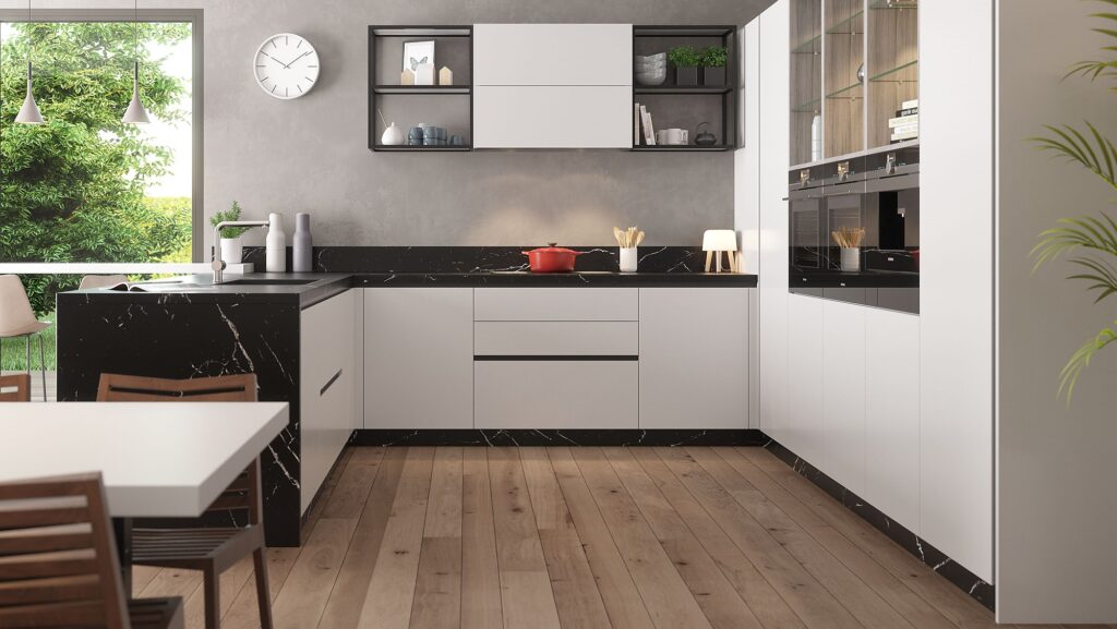 Cuisine Lumineuse et dynamique