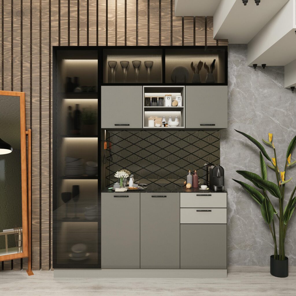 kitchenettes compactes et fonctionnelles