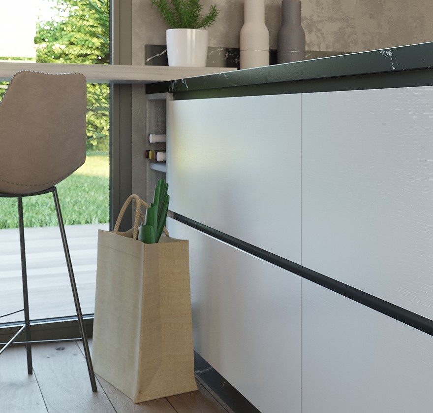 Cuisine Lumineuse et dynamique